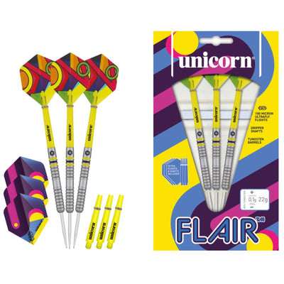 Unicorn Flair 80% Tungsten Steel Tip Darts