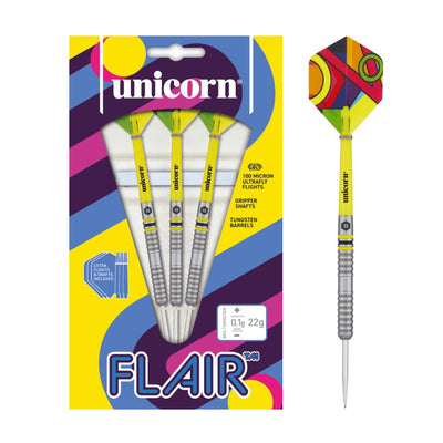 Unicorn Flair 80% Tungsten Steel Tip Darts
