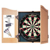 Unicorn Striker Home Dart Centre Cabinet Set with Bristle Dartboard & Darts