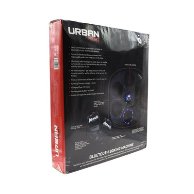Urban Fight LED Bluetooth SMART Boxing Machine Wall Trainer with Mitts
