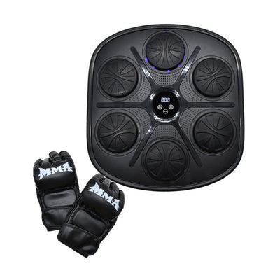 Urban Fight LED Bluetooth SMART Boxing Machine Wall Trainer with Mitts