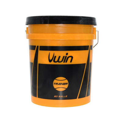 Uwin Trainer Tennis Ball Bucket - 60pc