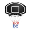 Wall-Mounted Basketball Hoop with 28-Inch Shatterproof Backboard
