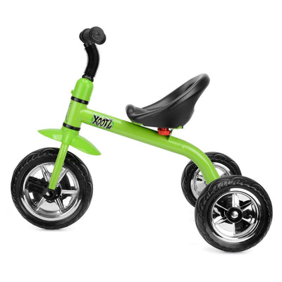 Xootz Trike – Kids 3-Wheel Green Tricycle with Steel Frame