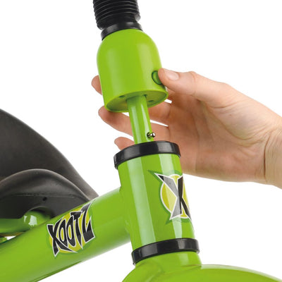Xootz Trike – Kids 3-Wheel Green Tricycle with Steel Frame