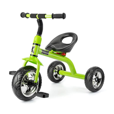 Xootz Trike – Kids 3-Wheel Green Tricycle with Steel Frame