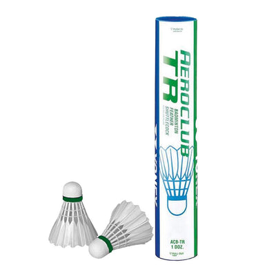 Yonex Aeroclub TR Feather Shuttlecocks – Tube of 12