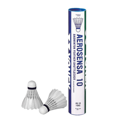 Yonex Aerosensa 10 Feather Shuttlecocks – Tube of 12