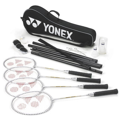 Yonex GR-303 4 Player Badminton Set with Net, Posts & Bag