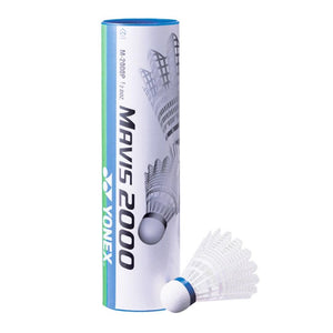 Yonex Mavis 2000 Nylon Shuttlecocks – Tube of 6