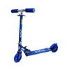 Zinc 2-Wheeled Twister Light-Up Foldable Kids Blue Scooter