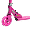 Zinc 2-Wheeled Twister Light-Up Foldable Kids Blue Scooter