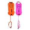 Zone3 Hi-Vis Inflatable 28L Swim Safety Buoy and Dry Bag – Orange