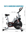 Magnetic Indoor Exercise Bike with 8 kg Flywheel