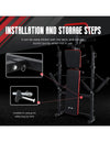 Premium Adjustable Foldable Weight Bench for Full-Body Home Workouts