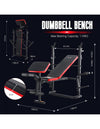 Premium Adjustable Foldable Weight Bench for Full-Body Home Workouts