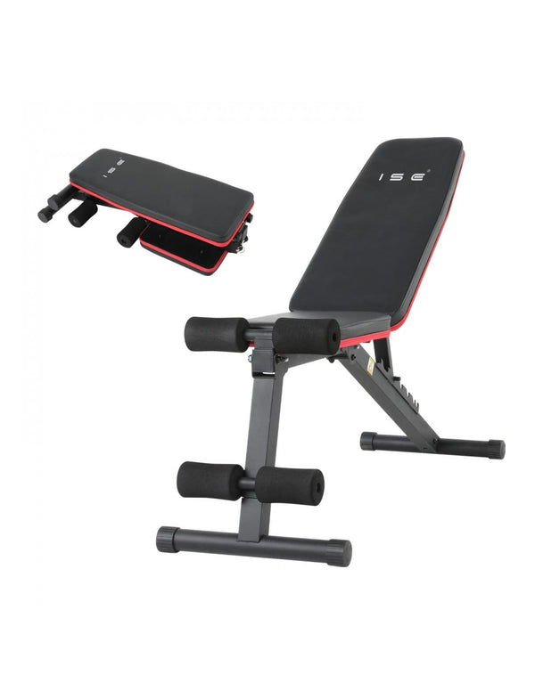 Multi-Position Folding Weight Bench for Home Workouts