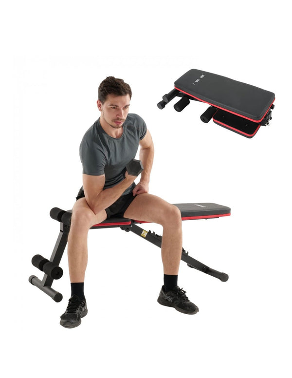 Multi-Position Folding Weight Bench for Home Workouts
