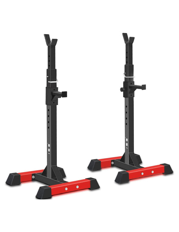 Adjustable Barbell Squat Rack for Home Strength Training