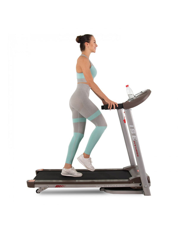 Automatic Foldable Treadmill with Incline and Heart Monitor