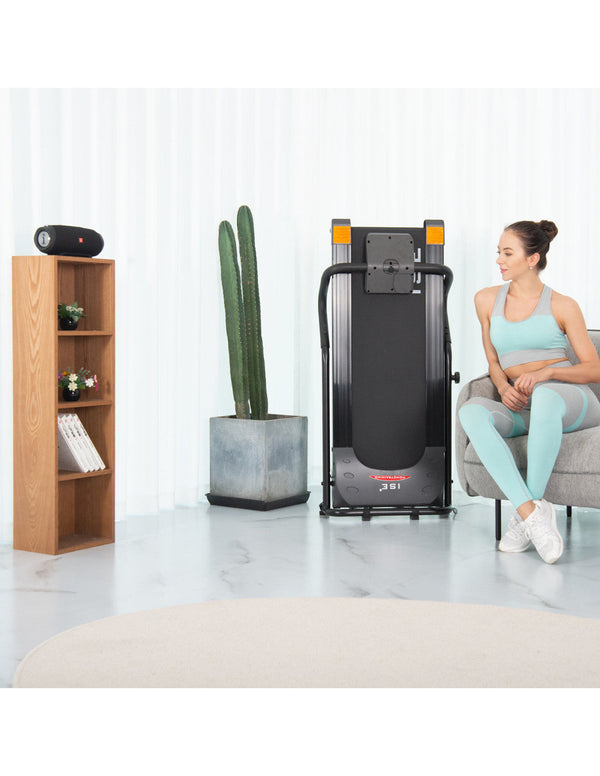 Automatic Foldable Treadmill with Incline and Heart Monitor
