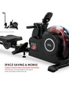 Foldable Water Rowing Machine for Home Cardio