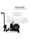 Foldable Water Rowing Machine for Home Cardio