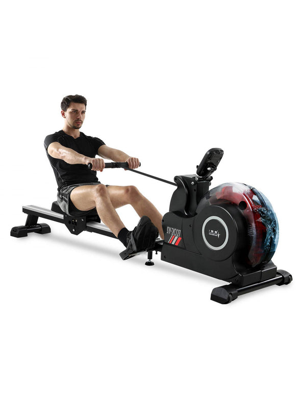 Foldable Water Rowing Machine for Home Cardio