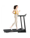 Folding Treadmill with 14km/h Speed and Hydraulic Assist