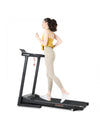 Folding Treadmill with 14km/h Speed and Hydraulic Assist