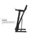 Folding Treadmill with 14km/h Speed and Hydraulic Assist
